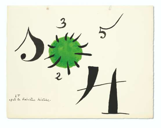 Miró, Joan. LISE DEHARME (1898-1980) et JOAN MIR&#211; (1893-1983) - фото 1