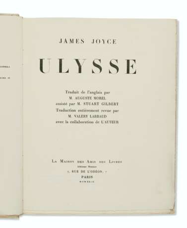 Joyce, James. JOYCE, James (1882-1941) - photo 1