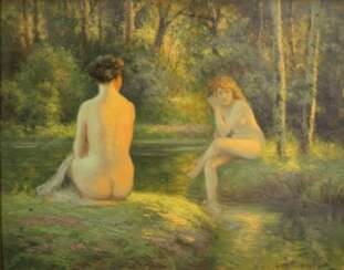 Nude in the greenery of Jean Bodin