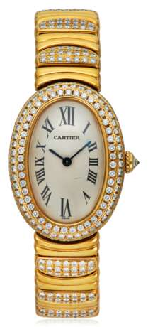 Cartier. DIAMOND AND GOLD WRISTWATCH - photo 1