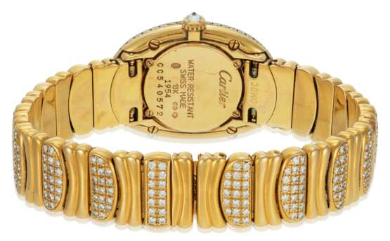 Cartier. DIAMOND AND GOLD WRISTWATCH - photo 4