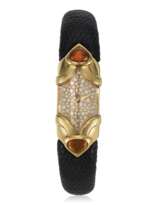 MARINA B CITRINE AND DIAMOND WATCH