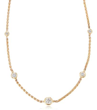 DIAMOND AND GOLD NECKLACE - photo 1