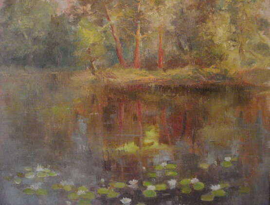“Quiet area” Romanticism Landscape painting 2007 - photo 1