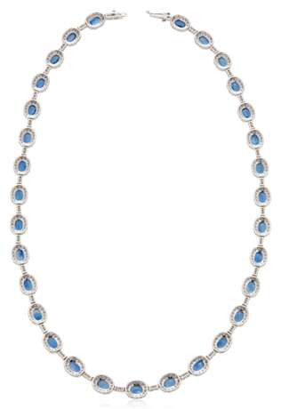 NO RESERVE | SUITE OF SAPPHIRE AND DIAMOND JEWELRY - photo 7