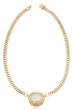 Chopard. NO RESERVE | CHOPARD DIAMOND AND GOLD 'HAPPY DIAMOND' NECKLACE - фото 4