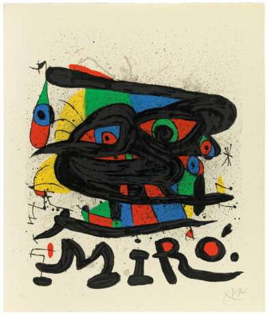 Miro, Joan. JOAN MIRO (1893-1983) - фото 3