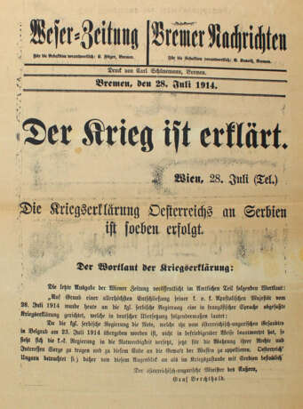 Weser Zeitung Bremen, Göttinger Tageblatt, Göttinger Zeitung. - Foto 1