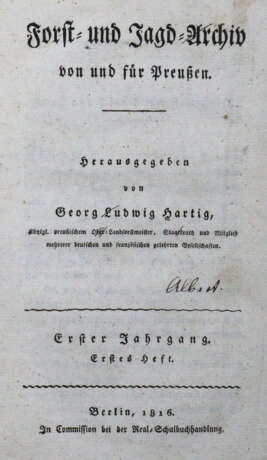Hartig,G.L. (Herausgeber). - фото 1