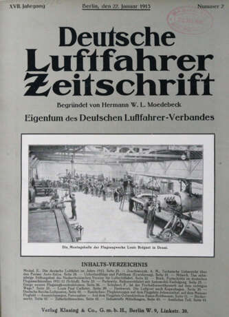 Deutsche Luftfahrer-Zeitschrift. - фото 1