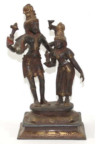 Lord Shiva u. Parvati - photo 1