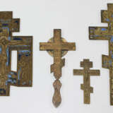 Orthodoxe Bronzekreuze. - Foto 1
