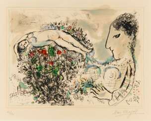 Chagall, Marc (1887 Witebsk - 1985 St. Paul de Vence). Le petit nu