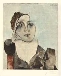Picasso, Pablo (1881 Malaga - 1973 Mougins). Portrait de Mlle D.M. (Dora Maar)