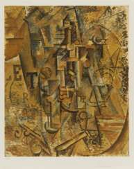 Picasso, Pablo (1881 Malaga - 1973 Mougins). La bouteille de rhum