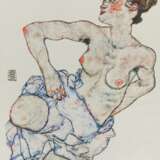Schiele, Egon (1890 Tulln - 1918 Wien). Handzeichnungen - Foto 3
