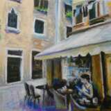 Утром в Венеции пастельная бумага Pastel à l'huile Impressionnisme Paysage urbain Ukraine 2021 - photo 2