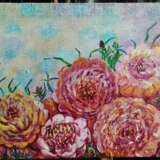 Oil painting “Dahlia flowers. Dahlia flowers.”, Canvas on the subframe, художественная кисть, Impressionist, Flower still life, Ukraine, 2021 - photo 1
