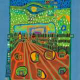 Hundertwasser, Friedensreich (1928 Wien - 2000 Queen Elizabeth 2). Look at it on a rainy day - фото 6