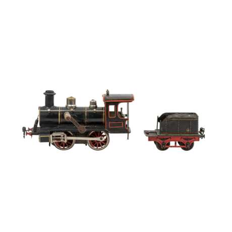 MÄRKLIN Uhrwerk-Dampflokomotive, 1904-05, Spur 1, - photo 3
