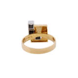 LAPPONIA Ring mit 3 Brillanten von zusammen ca. 0,15 ct, - Foto 4