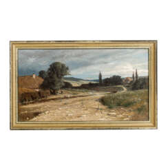 KRATSCHKOWSKIJ, JOSEF JESTAFIEWITSCH (auch Krackovskij, Iosif E., 1854-1914), "Landschaft",