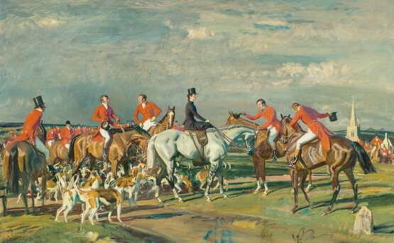 Sir Alfred James Munnings, P.R.A., R.W.S. (British, 1878-1959) - Foto 1