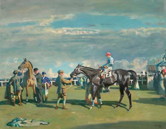 Sir Alfred James Munnings, P.R.A., R.W.S. (British, 1878-1959) - Foto 1