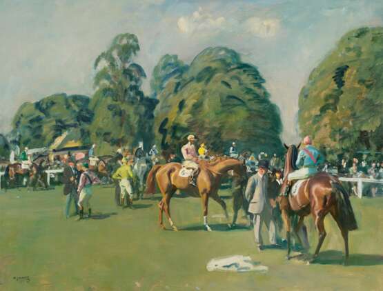 Sir Alfred James Munnings, P.R.A., R.W.S. (British, 1878-1959) - Foto 1