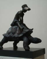 Девочка на черепахе