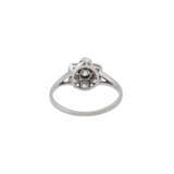 Ring mit 7 Altschliffdiamanten - Foto 4