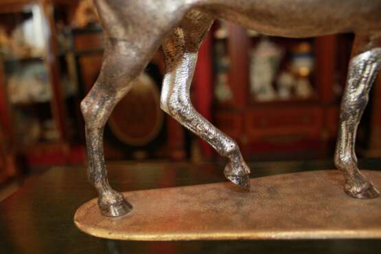 „Statuette Arabisches Pferd Silber XX Jahrhundert“ - Foto 5