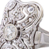 Ring mit Altschiffdiamant von ca. 0,25 ct, - фото 5