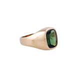 Ring mit feinem grünen Turmalin, - photo 1