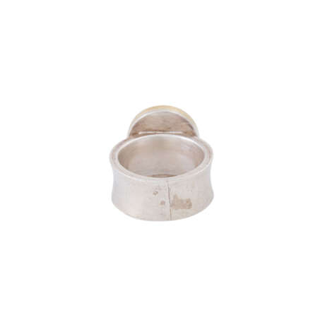 Ring mit ovalem Aquamarincabochon 18x14x10mm - фото 4