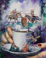 Я расскажу тебе за чашкой чая