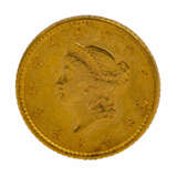 USA/Gold - 1 Dollar 1853, Liberty Head - фото 2