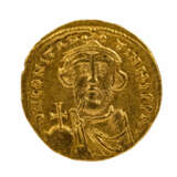 Byzant. Reich - Goldsolidus Mitte 7. Jahrhundert.n.Chr./Konstantinopel, Constans II. - Foto 2