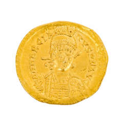 Byzantinisches Reich - Goldsolidus Mitte 5. Jahrhundert.n.Chr. /Konstantinopel
