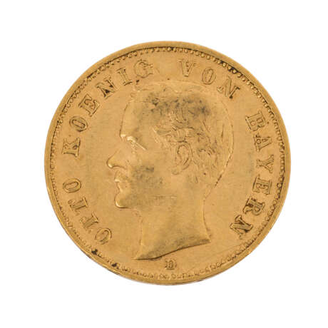 Bayern/GOLD - 20 Mark 1895 D - photo 1