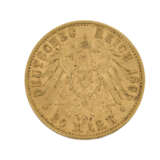 Bayern/GOLD - 20 Mark 1895 D - photo 2