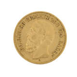 Baden/GOLD - 10 Mark 1881 G - Foto 2