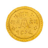 Nepal / Gold - 1/2 Mohar 1907 (SE 1829), Shah Dynasty - photo 1