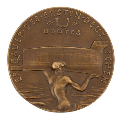 Deutsches Reich / Schifffahrt - Bronze Medaille 1935, Karl Goetz - фото 2