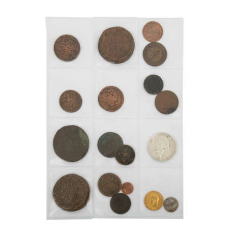 Russland - 18./19. Jahrhundert, Sammlung von 18 Münzen, - Foto 1