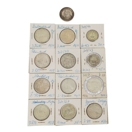Deutsches Reich / Weimar - 12 verschiedene Münzen, - photo 1