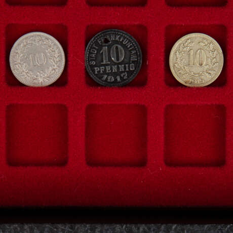 Münzensammlung in Koffer v.a. BRD Silber - Foto 6