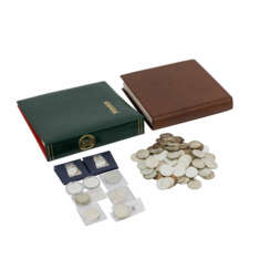 Konvolut Silber knapp 2,6 kg - BRD, 3. Reich Konvolut Silber knapp 2,6 kg - BRD, 3. Reich