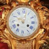 “Mantel clock and pair of candelabra in the Baroque style XIX century” - photo 4