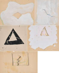 Mixed Lot of 5 Works on Paper
